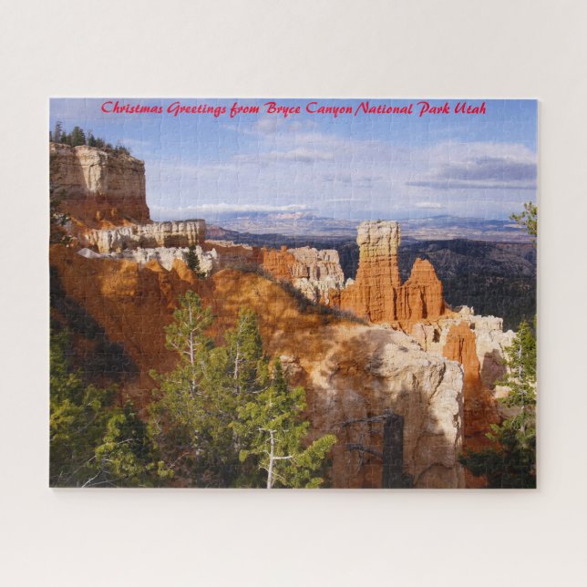 Bryce Canyon Utah. Weihnachtsgrüße (Horizontal)