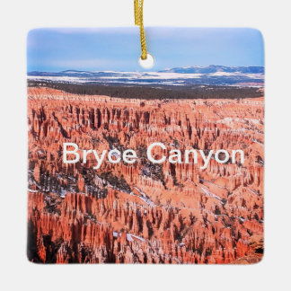 Bryce Canyon Weihnachtsdekoration Keramikornament