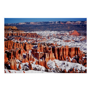 Bryce Schlucht-Nationalpark Poster
