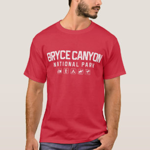 Bryce Schlucht-Nationalpark-T-Shirt (dunkel) T-Shirt