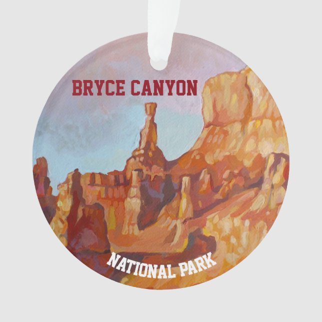 Bryce Schlucht-Nationalpark, Utah Ornament (Vorderseite)