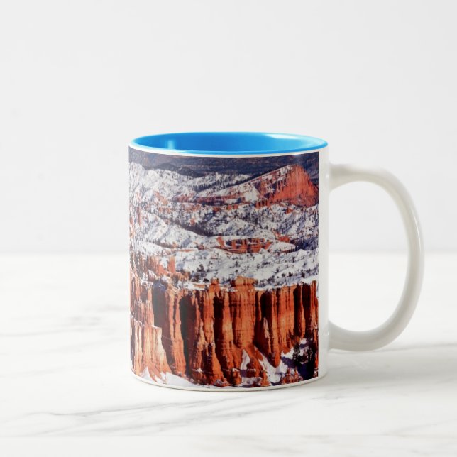 Bryce Schlucht-Nationalpark Zweifarbige Tasse (Rechts)