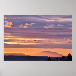 Bryce Schlucht-Sonnenaufgang #1 Poster