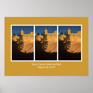 Bryce Schlucht-Sonnenaufgang Poster