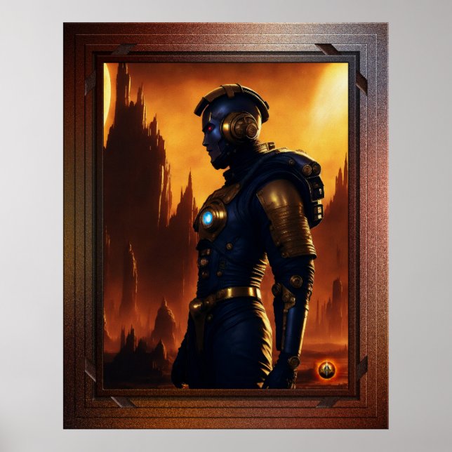 Brygdon of the Fifth Imperium von Xzendor7 Poster (Vorne)