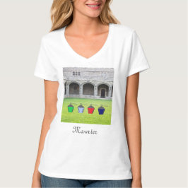 Bryn Mawr Laternen in Cloisters T-Shirt