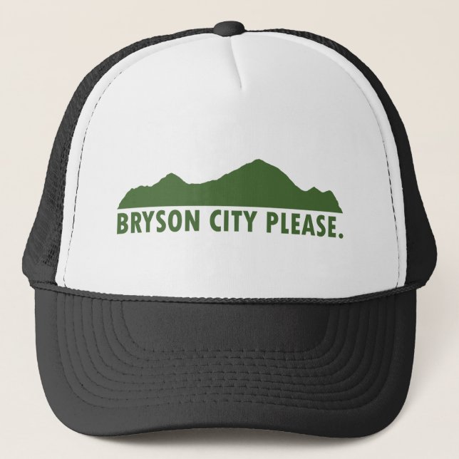Bryson City Bitte Truckerkappe (Vorderseite)