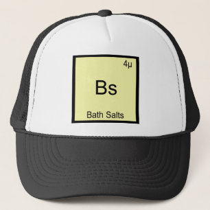 Bs - Bath Salts Funny Element Meme Chemistry T-Shi Truckerkappe