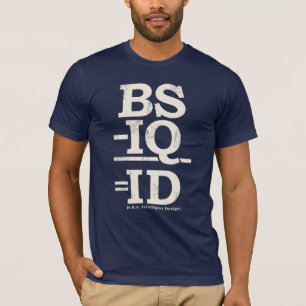 BS - IQ = IDENTIFIKATION T-Shirt