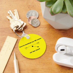 BS Meter Novelty Schlüsselanhänger