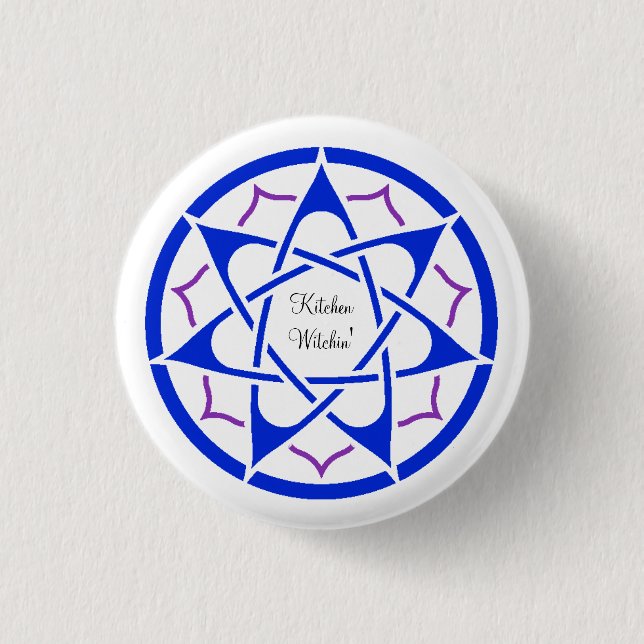 BSFG Küchen-Hexe Button (Vorderseite)