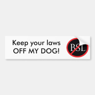 BSL Autoaufkleber: Behalten Sie Ihr lawsOFF MEIN Autoaufkleber
