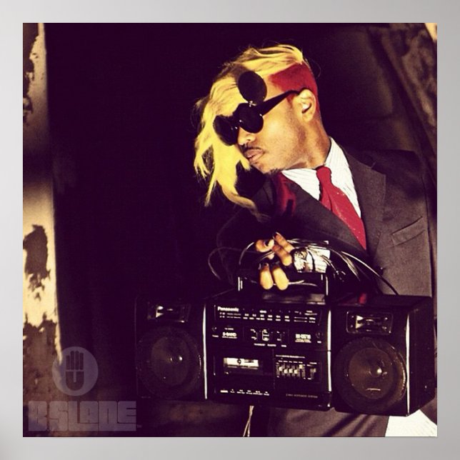 @BSLADE - Affiche de la BOOM BOX (Devant)