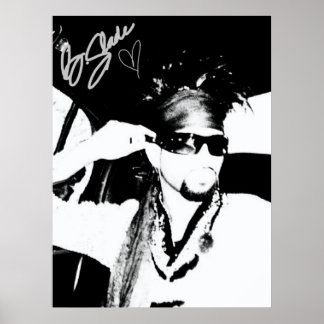 @BSLADE Limo Shot Autographed Poster -Ltd Edition