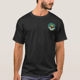 BSMT Dunkel mit weißen Buchstaben T-Shirt