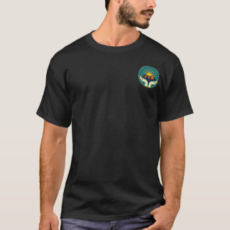 BSMT Dunkel mit weißen Buchstaben T-Shirt
