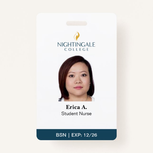 BSN Nurse Abzeichen Ausweis (Vorderseite)