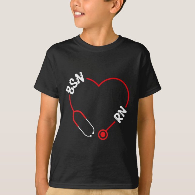 Bsn Rn Nurse Abschluss Nursing Essentials Bsn Nur T-Shirt (Vorderseite)