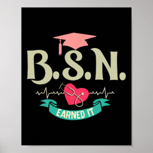 Bsn verdiente es als Krankenschwester Poster