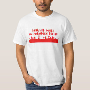BSOFD rotes Grab auf weißen Soulen T-Shirt