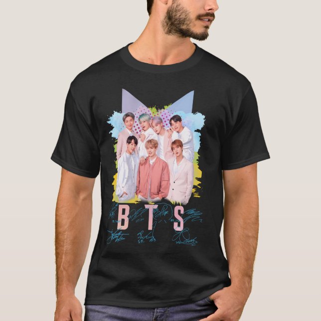 Bt21-Mitglieder Unterschrift T-Shirt (Vorderseite)