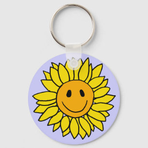 BT, Gesichts-Sonnenblume-Schlüsselanhänger Schlüsselanhänger