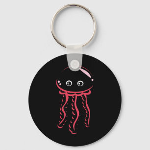 Bt Jellyfish Lächeln Kostüm Süße Tier Halloween Schlüsselanhänger