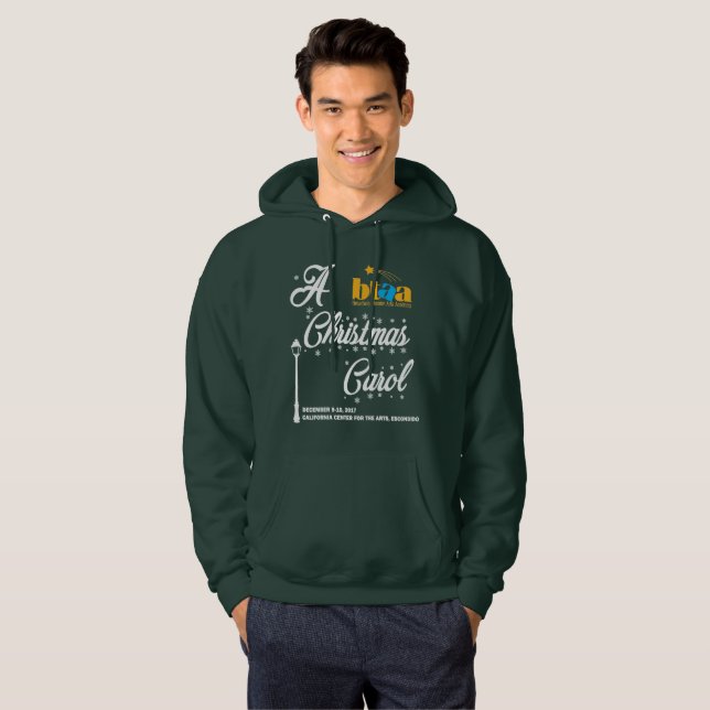 BTAA ein Weihnachtscarol-Erwachsener Hoodie (Vorne ganz)