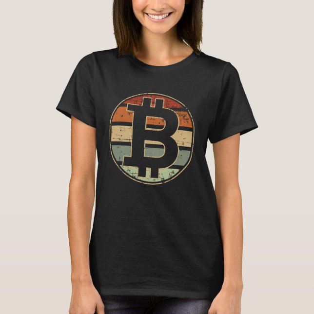 BTC Bitcoin-Hype Unterhaltsamer Krypto-Händler Min T-Shirt (Vorderseite)