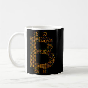 Btc Crypto Bitcoin Money Blockchain Währung Walle Kaffeetasse