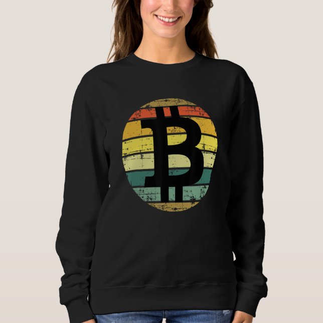 BTC Maxi Krypto-Geschenk HODL Bitcoin_1 Sweatshirt (Vorderseite)