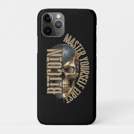 BTC motivation | Skull | Bitcoin crypto  Case-Mate iPhone Hülle