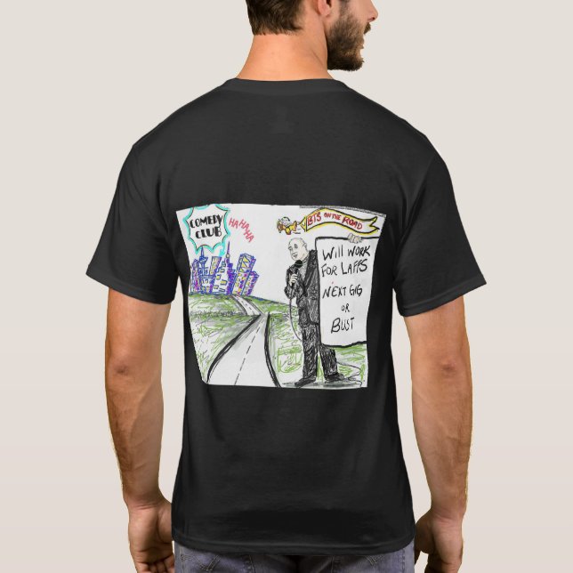 BTS am T - Shirt (Rückseite)