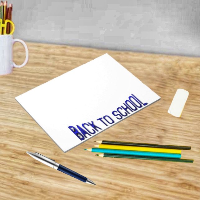 BTS Blue S Notizblock (This notepad with its fun design, is imprinted on every page, for you to enjoy!)