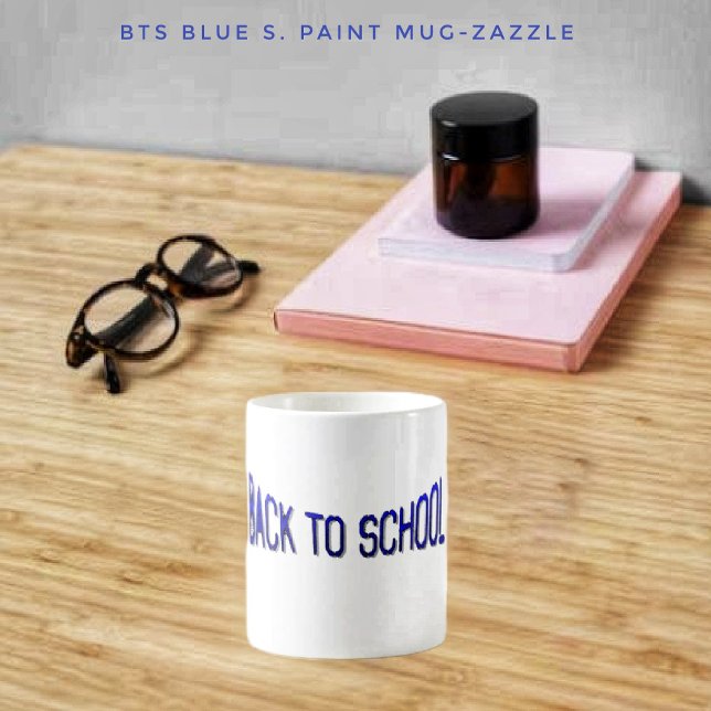 BTS-Blue-S.Paint Kaffeetasse (Von Creator hochgeladen)