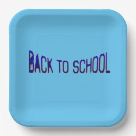 BTS Blue S Pappteller