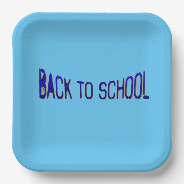 BTS Blue S Pappteller (Vorderseite)