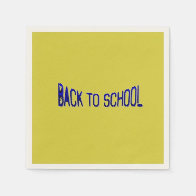 BTS Blue S Serviette (Vorderseite)