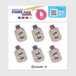 BTS - INNERHALB MEINER TASCHE (HAND SANITIZER) AUFKLEBER