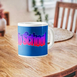 BTS-Red-Blue Jumbo-Tasse