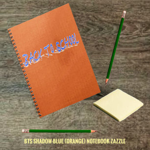 BTS Shadow-Blue Notizblock