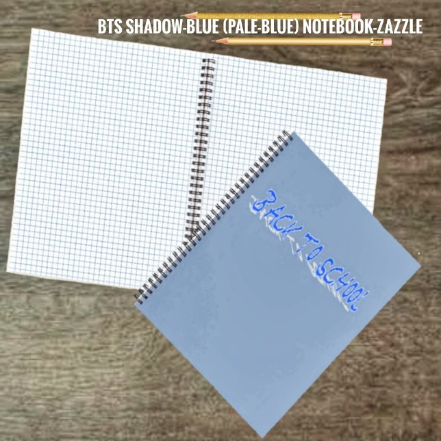BTS Shadow-Blue Notizbuch (Von Creator hochgeladen)