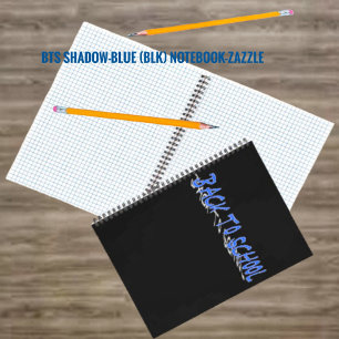 BTS Shadow-Blue Notizbuch