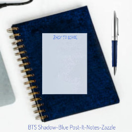 BTS Shadow-Blue Post-it Klebezettel