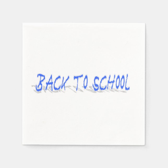 BTS Shadow-Blue Serviette (Vorderseite)