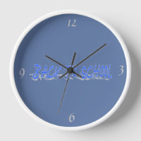 BTS Shadow Blue Wall Clock