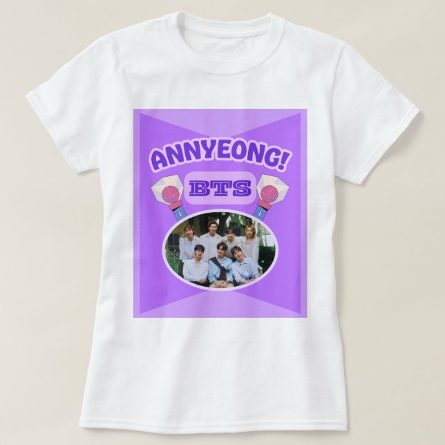 BTS T-Shirt (Design vorne)