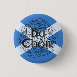BU-Chor Saltire Button