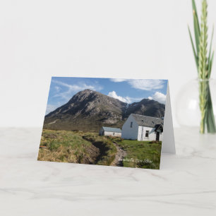 Buachaille Etive Mhor Lagangarbh Hütte Landschaft Karte