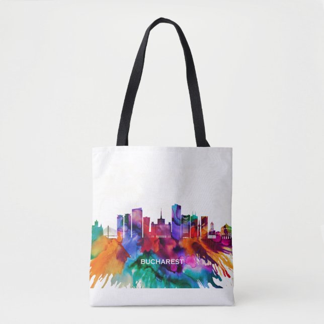 Buarest Skyline Tasche (Vorderseite)